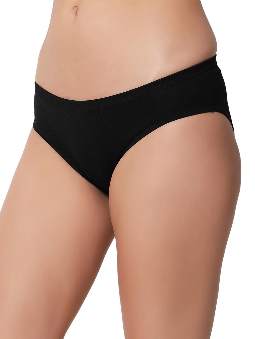 black lycra bikini panty - 19849108 - Standard Image - 1