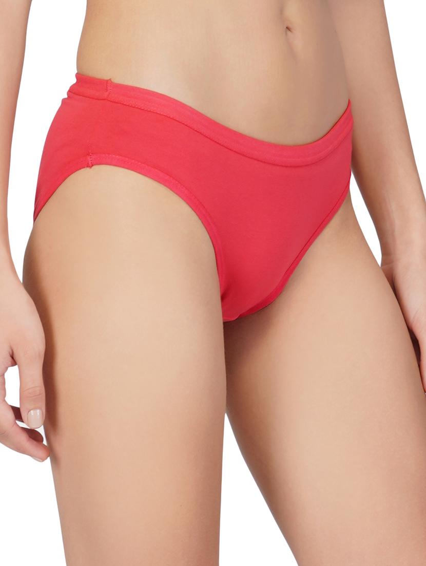 orange lycra bikini panty - 19849109 - Standard Image - 1