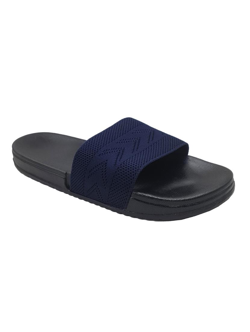 blue slip on flip flops - 19849219 - Standard Image - 1