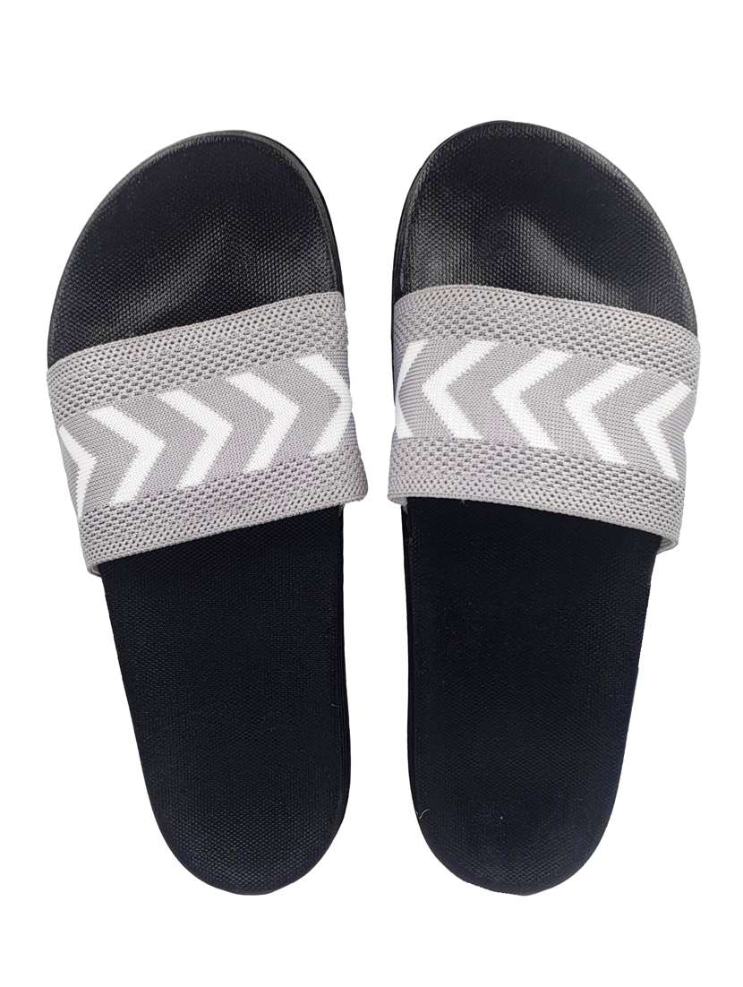 grey slip on flip flop - 19849223 - Standard Image - 4