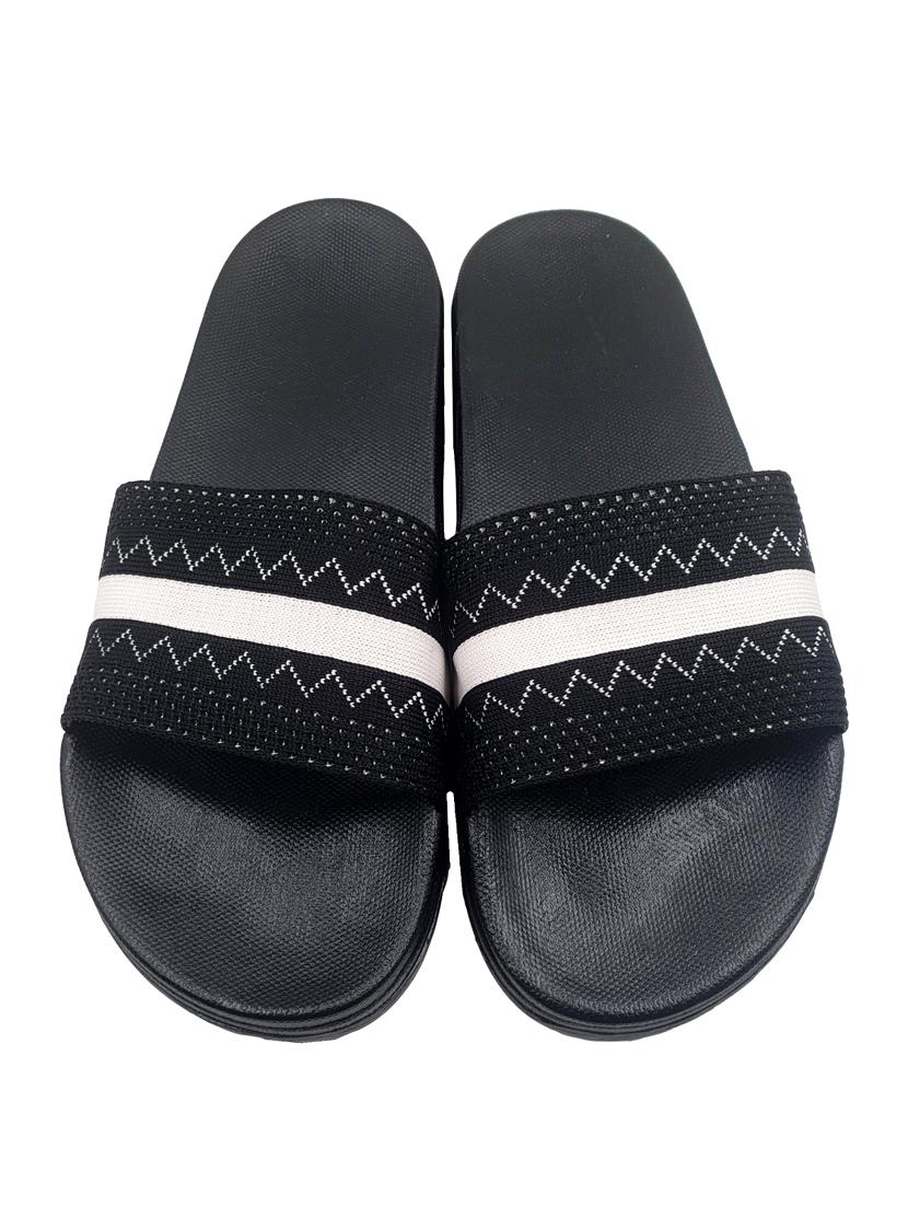 chevron print rubber slip on flip flop - 19849261 - Standard Image - 4