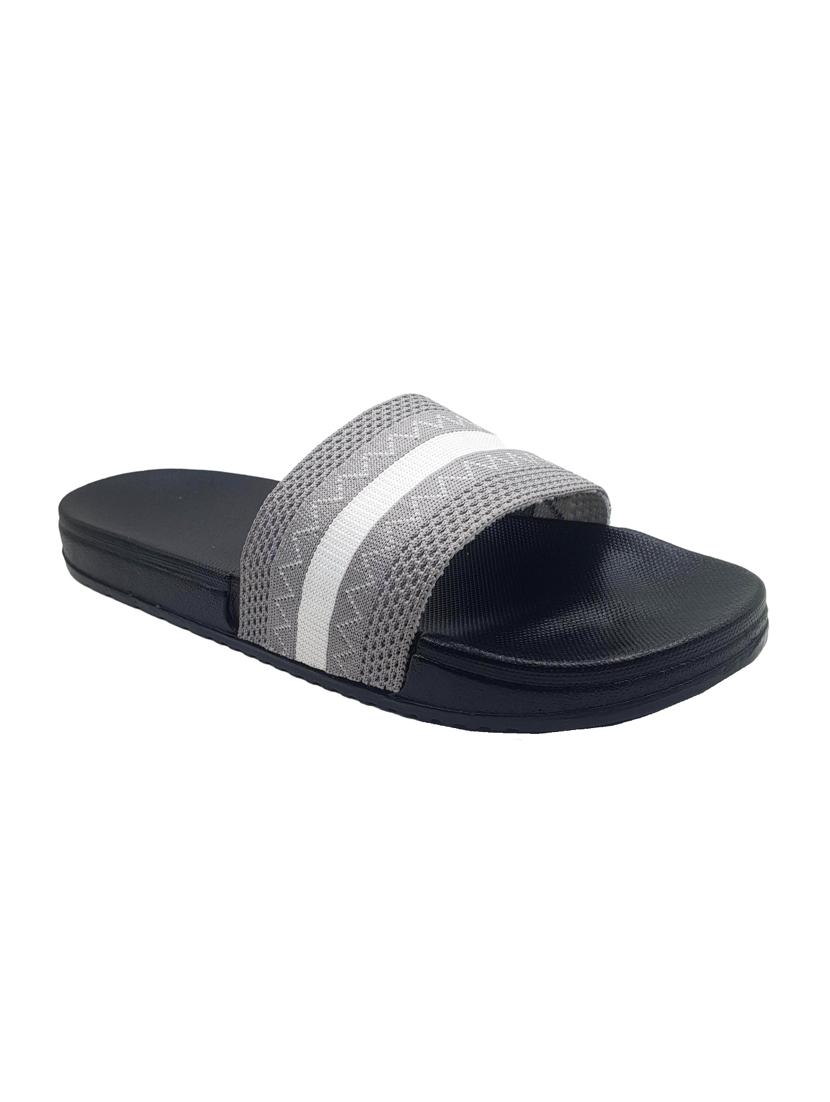 chevron print rubber slip on flip flop - 19849262 - Standard Image - 1
