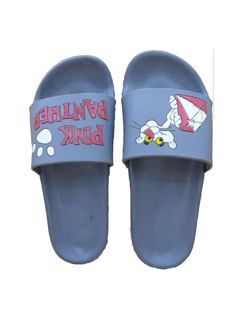 flat panther grey flip flop for women - 19849390 - Standard Image - 4