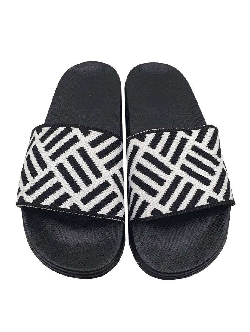 fly cross black flip flop for women - 19849424 -  Standard Image - 4