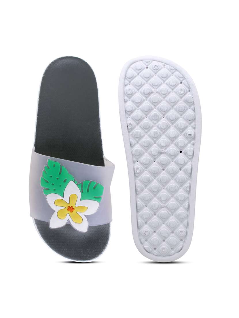 transparent bird grey flip flop for women - 19849479 - Standard Image - 4