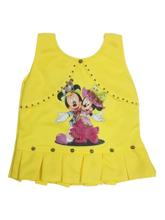 girls top & denim shorts twin set - 19849819 - Standard Image - 1