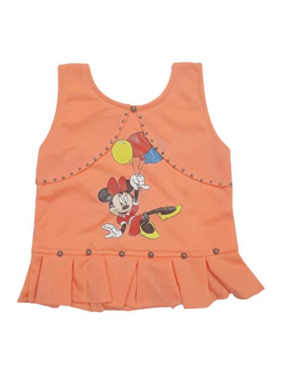 girls top & denim shorts twin set - 19849823 - Standard Image - 1