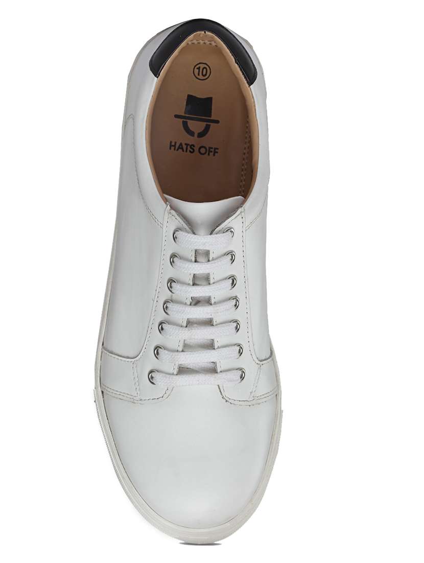 solid lace-up sneakers - 19850174 -  Standard Image - 4