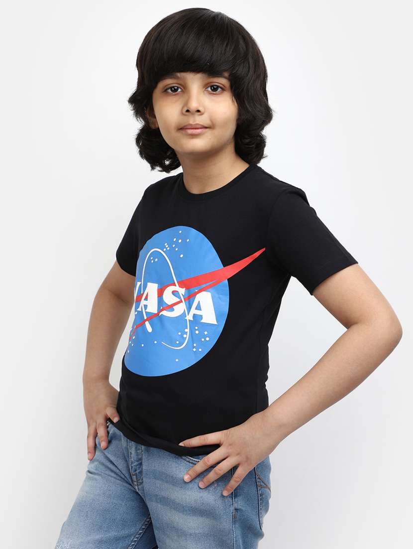 boys printed round neck t-shirt - 19850420 -  Standard Image - 1