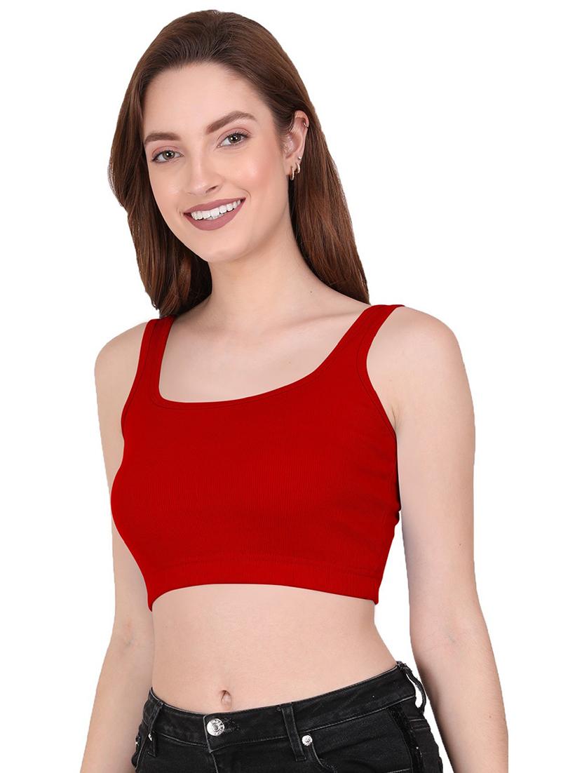 women's crop square neck top - 19852572 -  Standard Image - 1