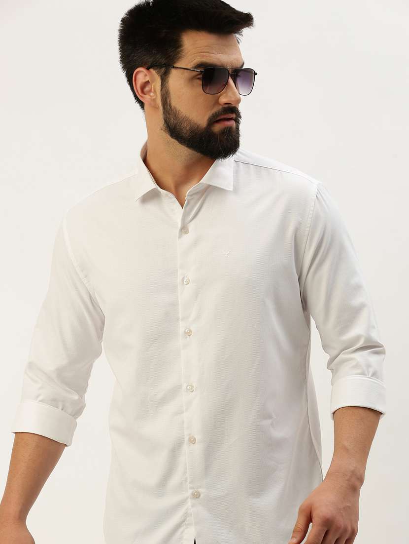 mens solid casual shirt - 19855942 -  Standard Image - 1