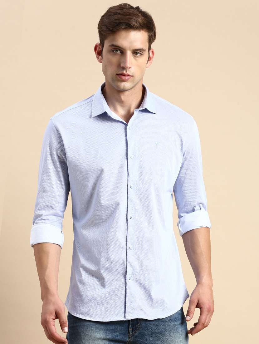 mens solid casual shirt