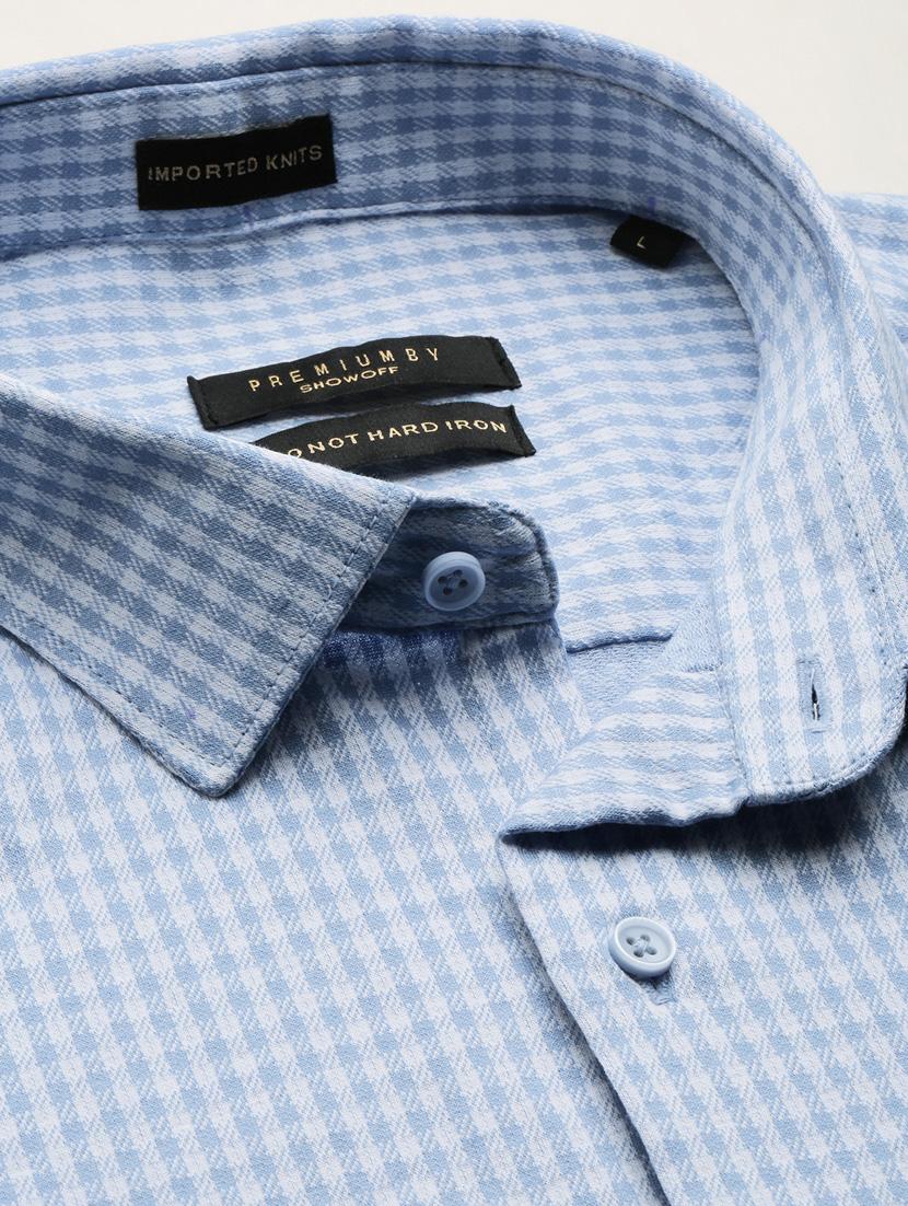 mens checks casual shirt - 19856024 - Standard Image - 6