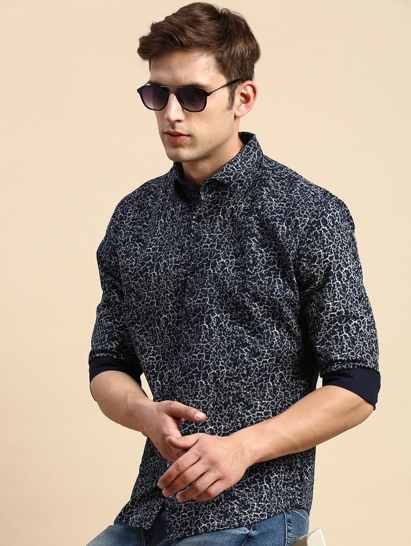 mens printed casual shirt - 19856045 -  Standard Image - 1