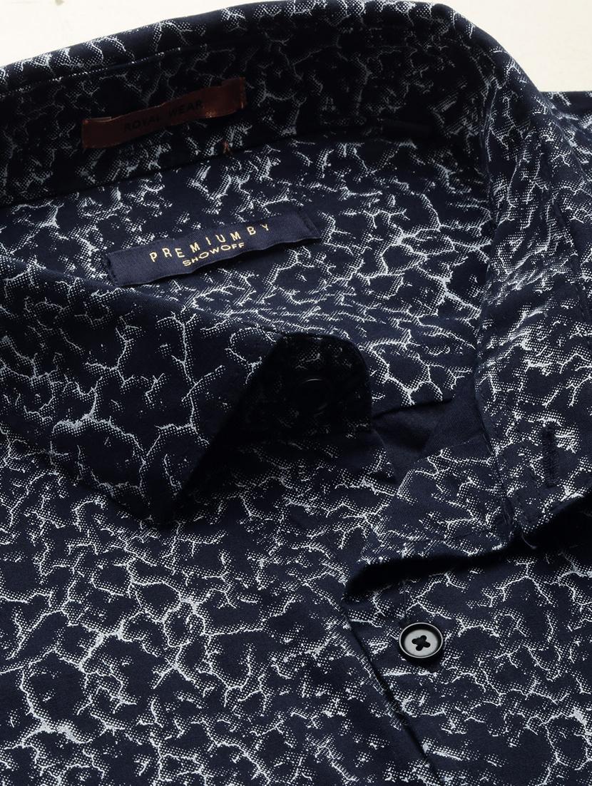 mens printed casual shirt - 19856045 - Standard Image - 6