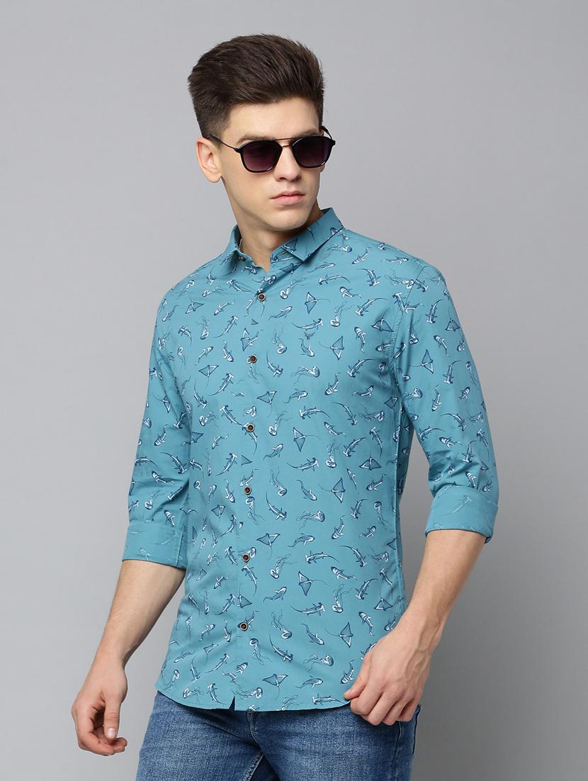 mens quirky casual shirt - 19856078 - Standard Image - 1