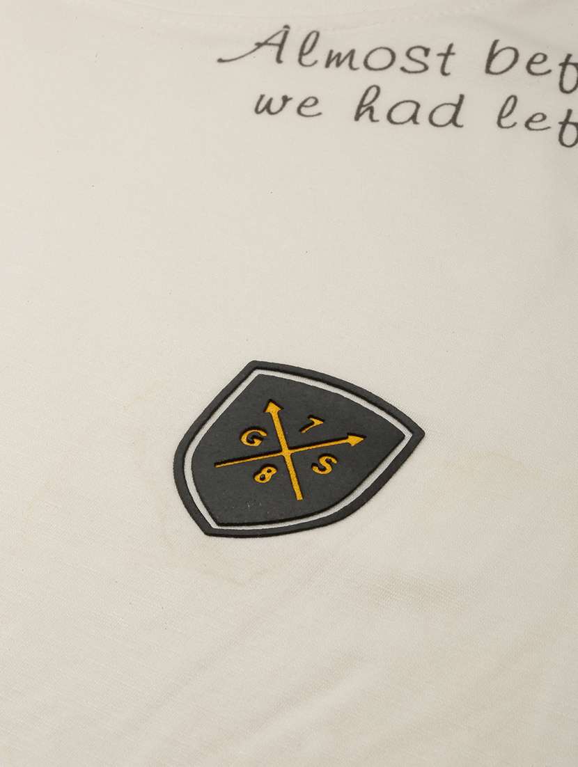 round neck printed cotton t-shirt - 19856137 -  Standard Image - 6