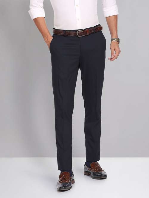 mid rise solid formal trouser - 19856232 -  Standard Image - 0