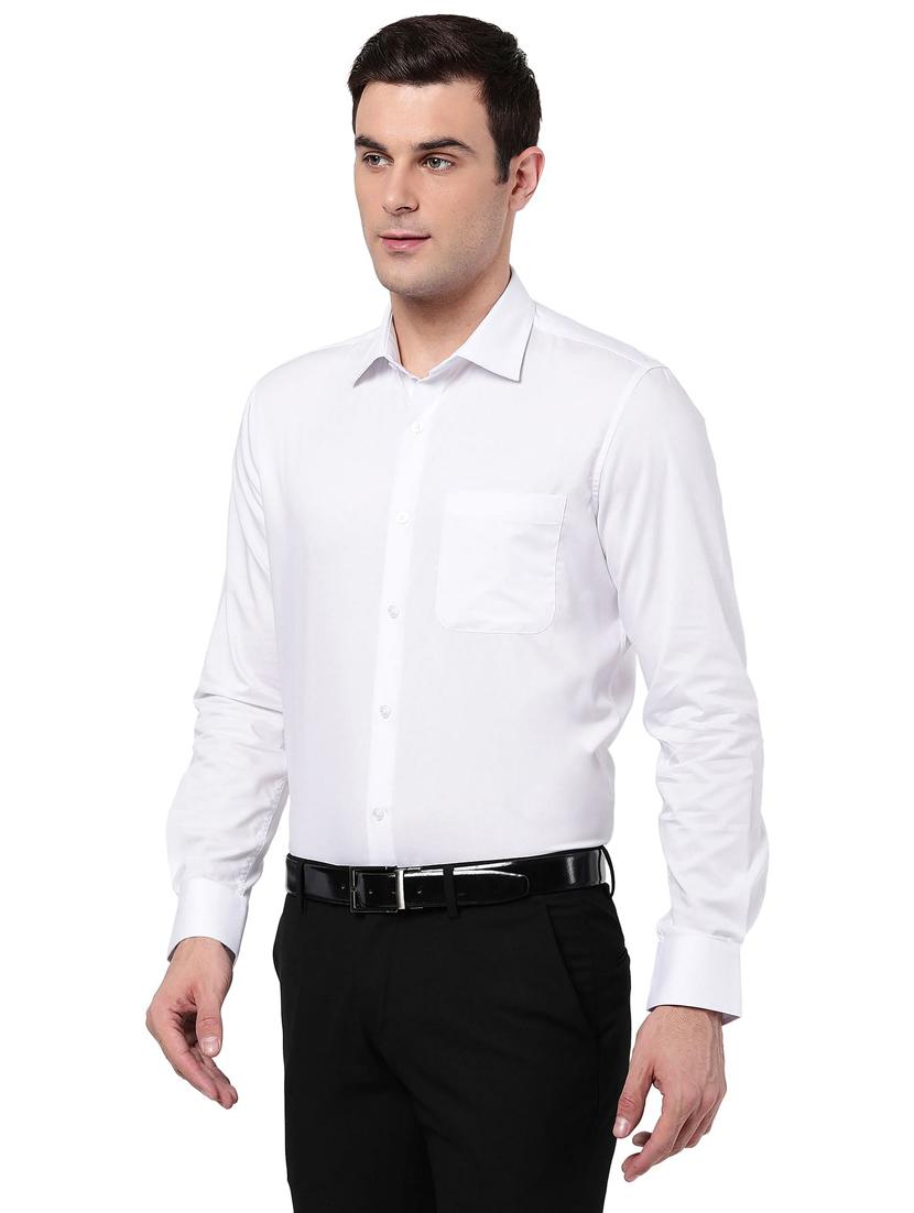 white cotton formal shirt - 19856266 - Zoom Image - 0
