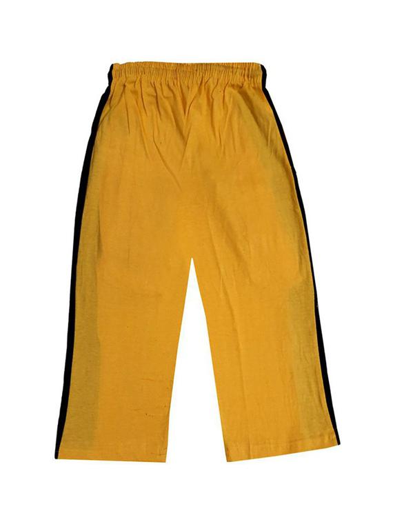 yellow solid cotton three fourth - 19856526 - Standard Image - 1