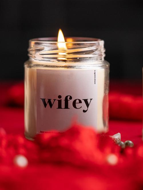 scented candle gift set for wifey | birthday, anniversary gift for wife - 19856647 -  Standard Image - 0