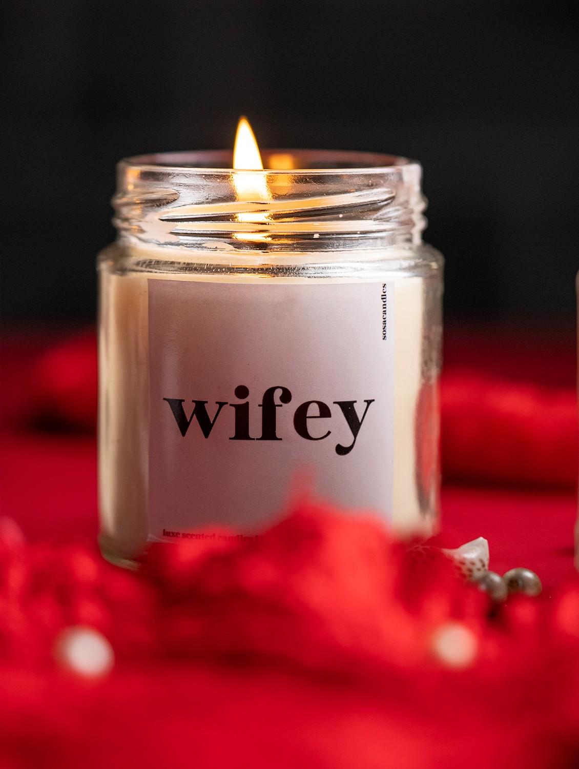 scented candle gift set for wifey | birthday, anniversary gift for wife - 19856647 -  Zoom Image - 0