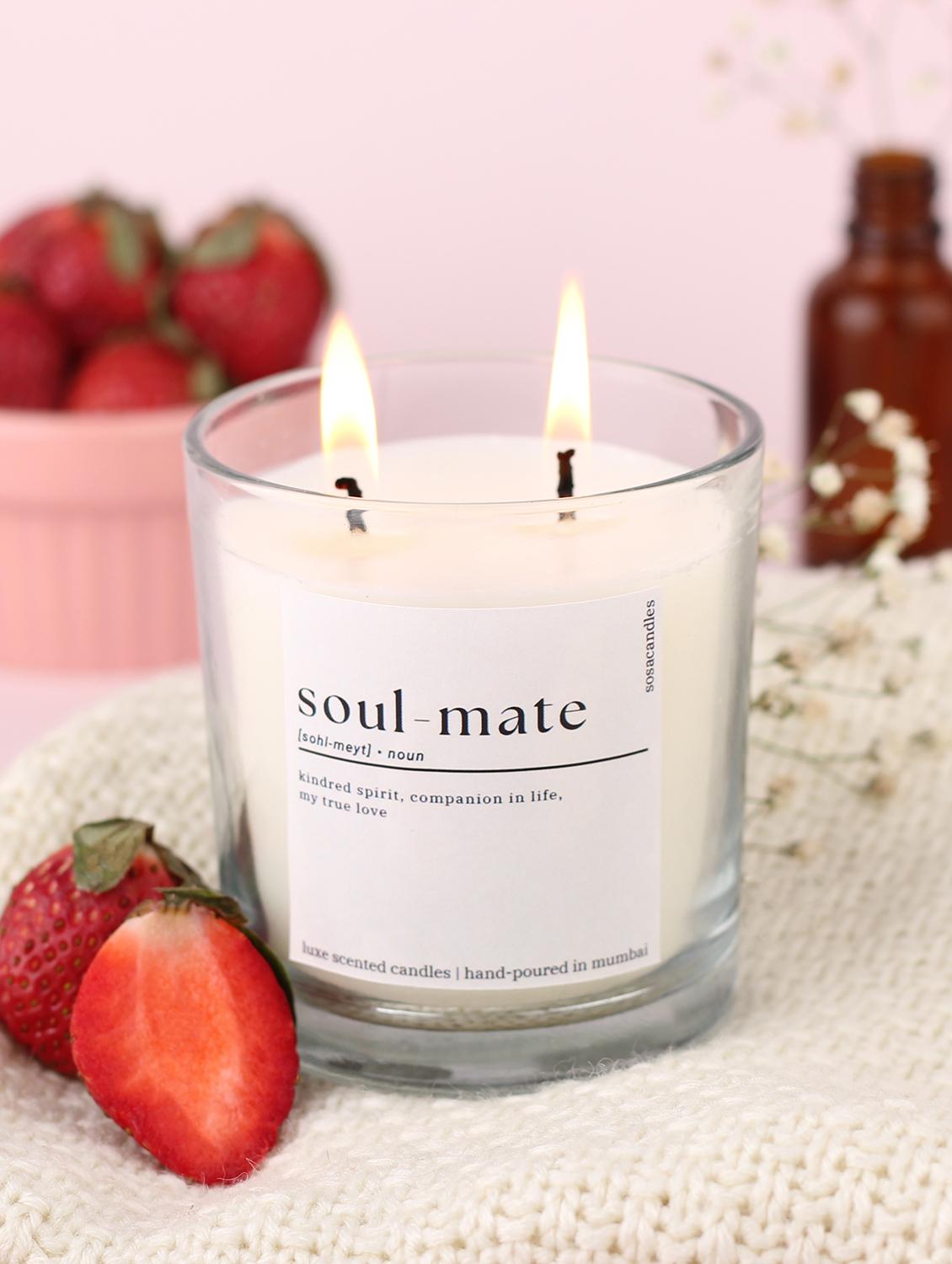 valentine day gifts | soul mate candle gift | scented candle gifts for girls - 19856652 -  Zoom Image - 0