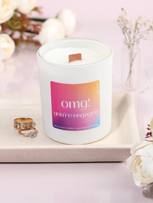 scented candle gift for engagement couple | engagement gift for couples - 19856666 - Standard Image - 0