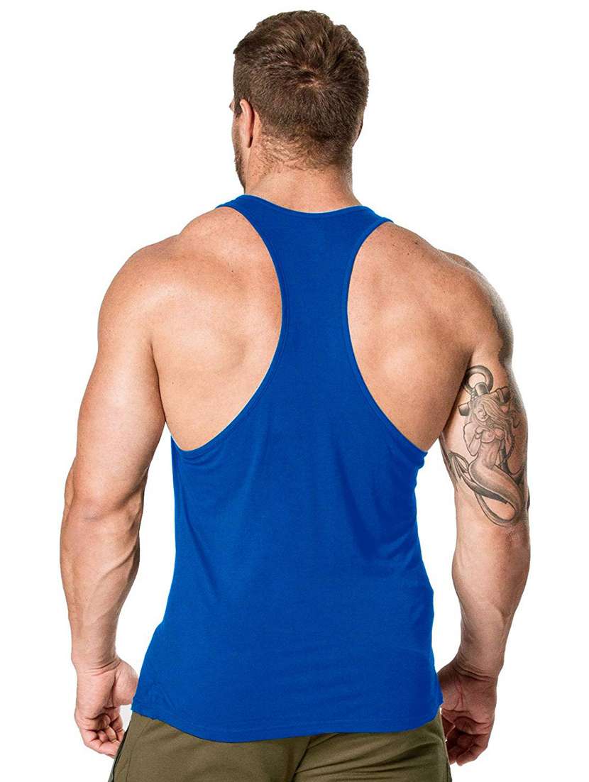 grey cotton blend vest - 19858376 - Standard Image - 1