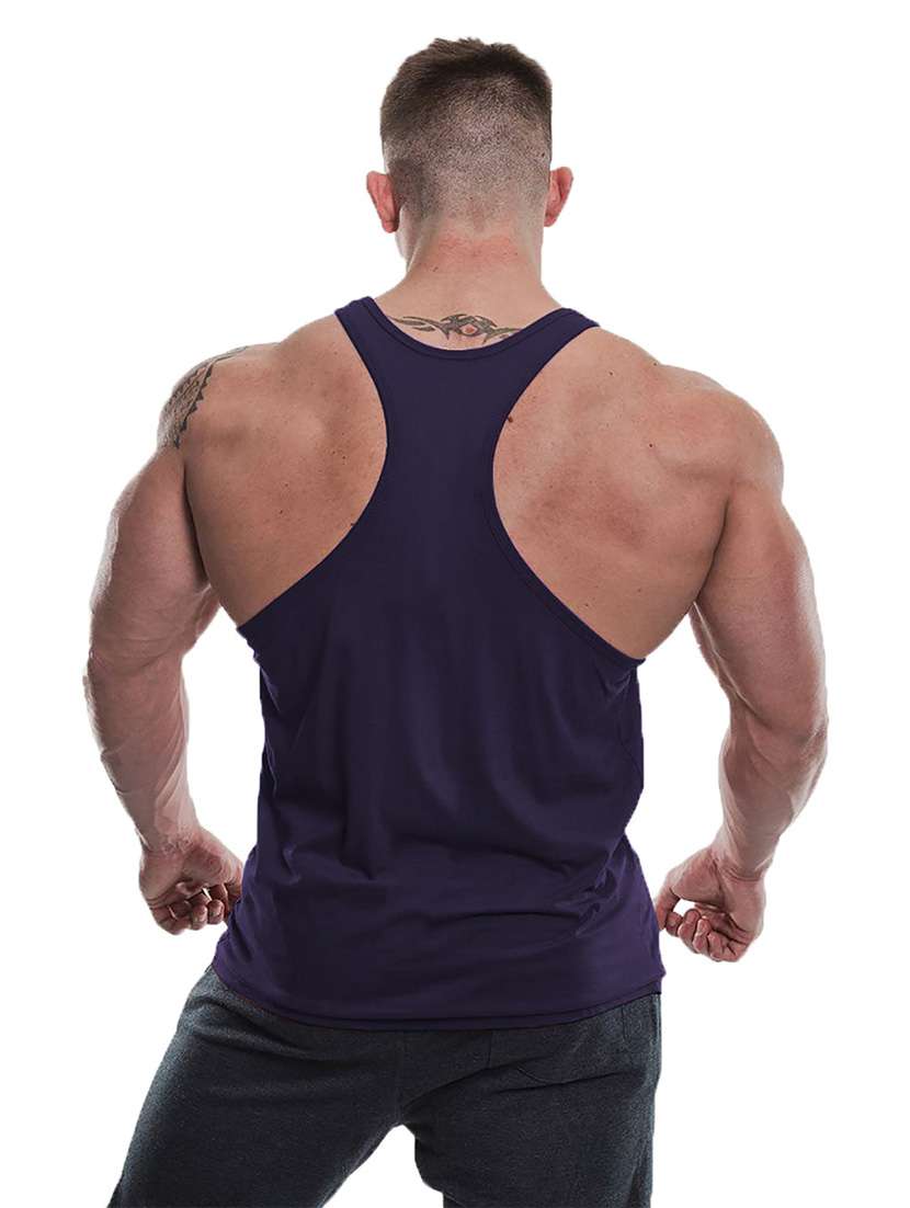 men scoop neck solid vest - 19858957 -  Standard Image - 1