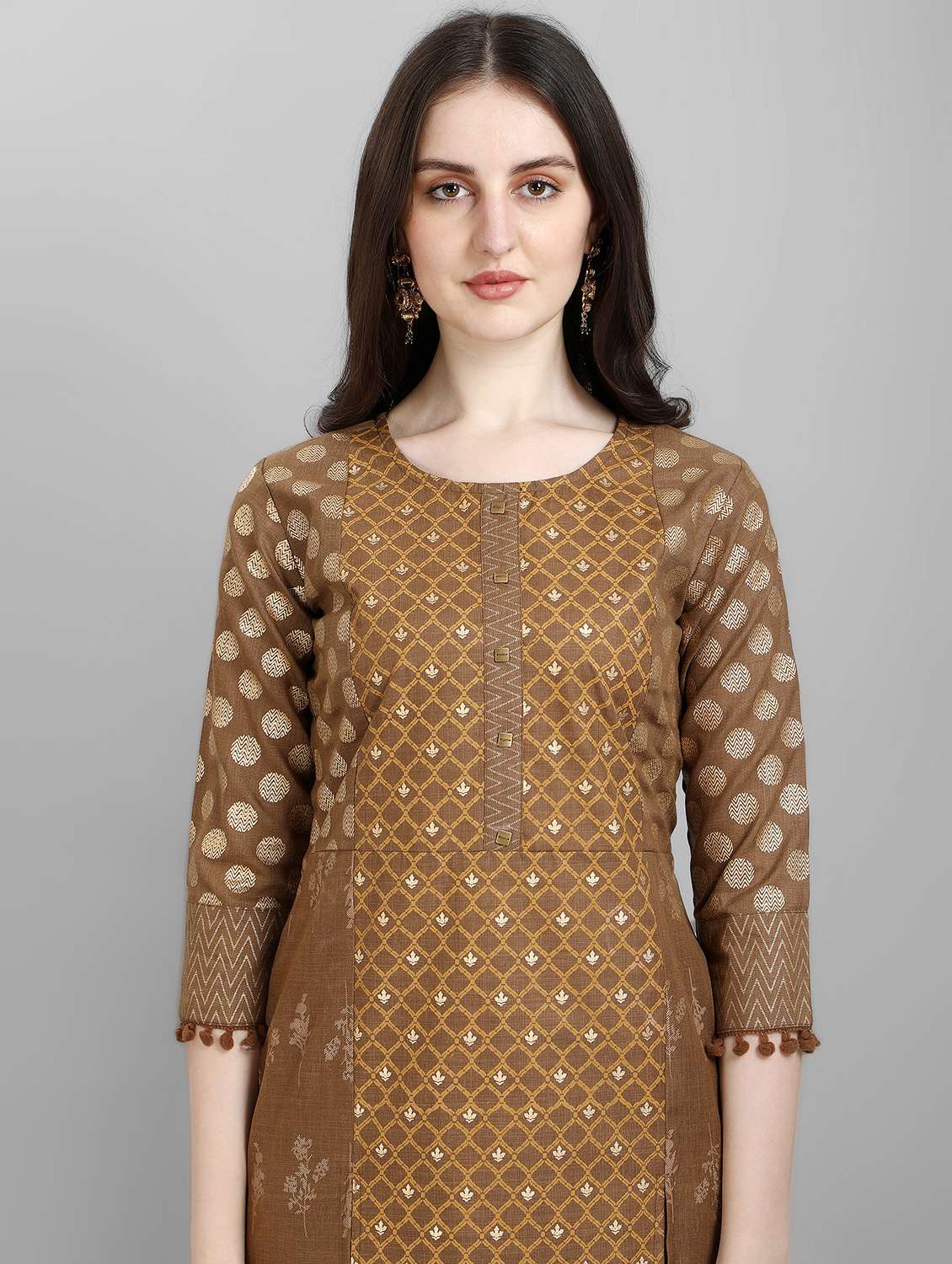 printed kurta pant set - 19864107 -  Standard Image - 4