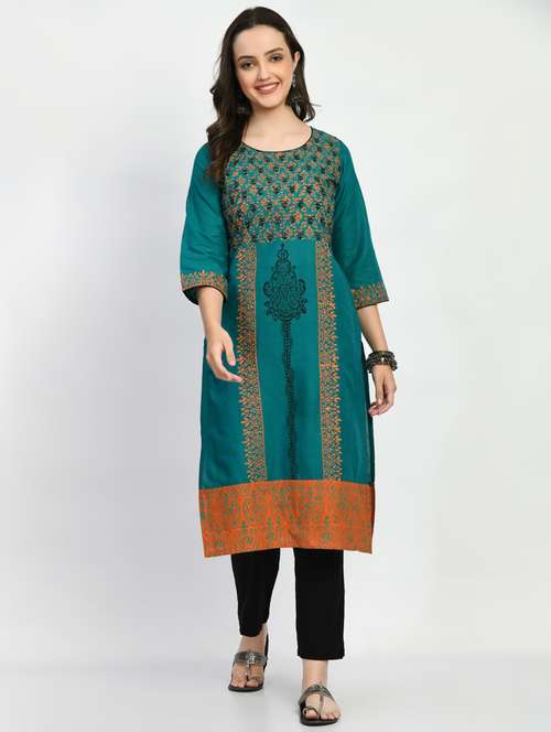 women's straight kurta