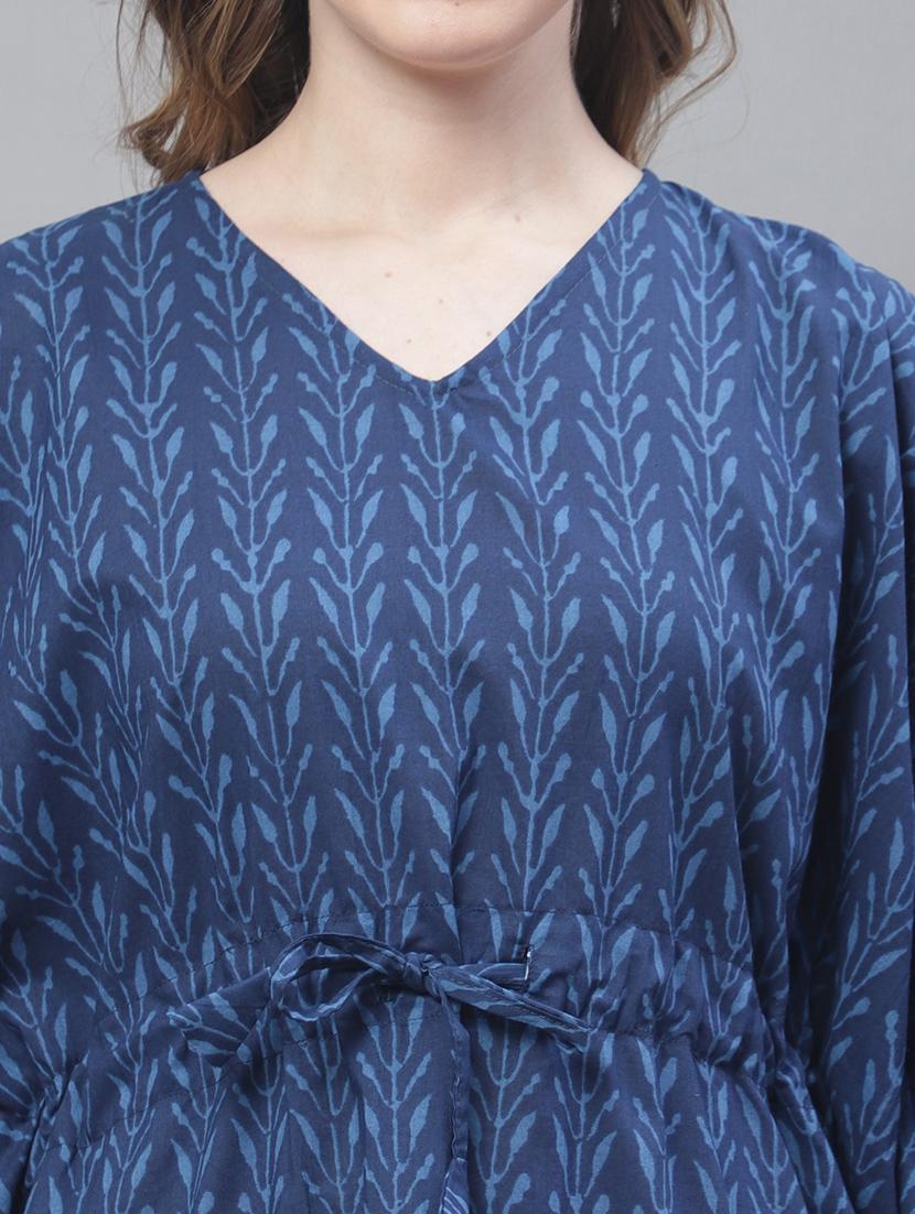 v-neck printed nightwear pyjama set - 19867458 - Standard Image - 4
