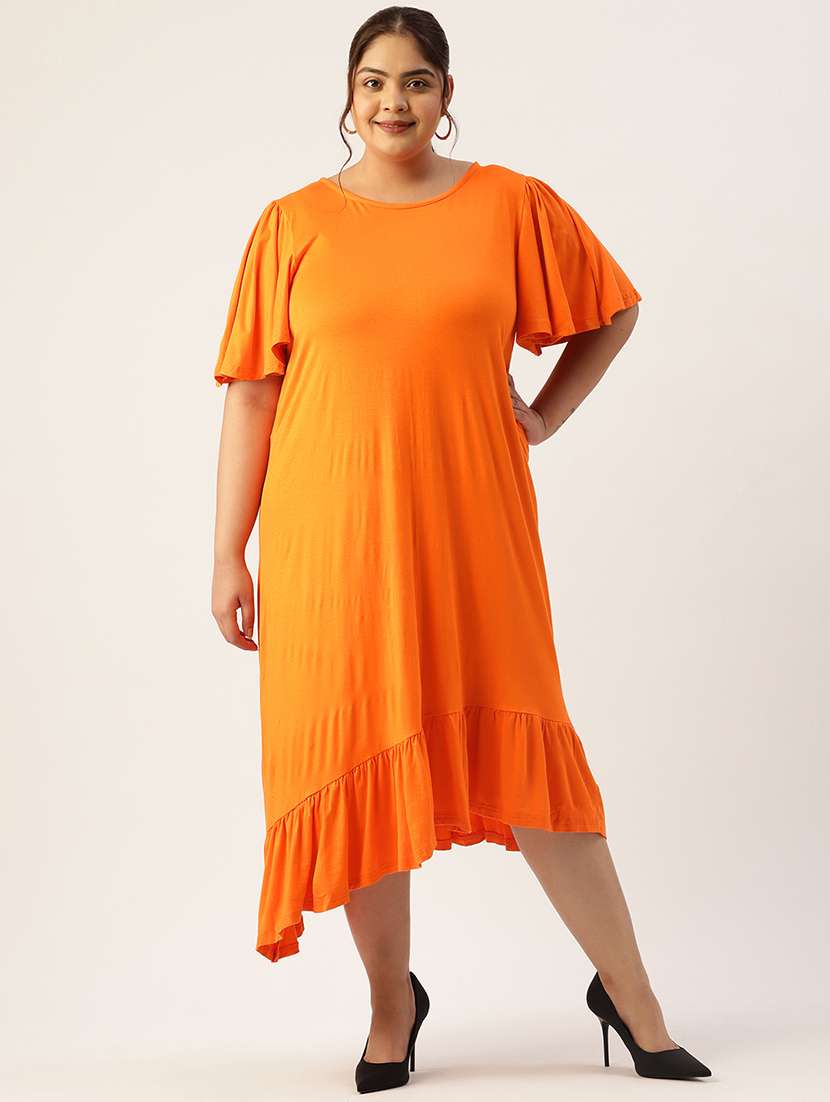 women's tiered dress solid dress
