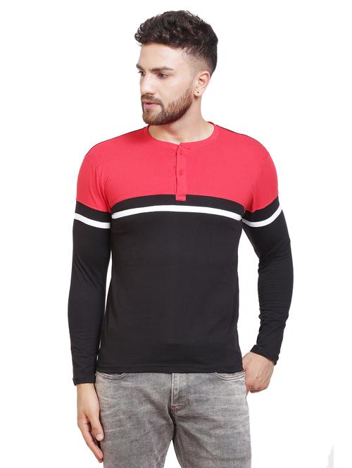 color blocked regular t-shirt - 19868809 -  Standard Image - 0