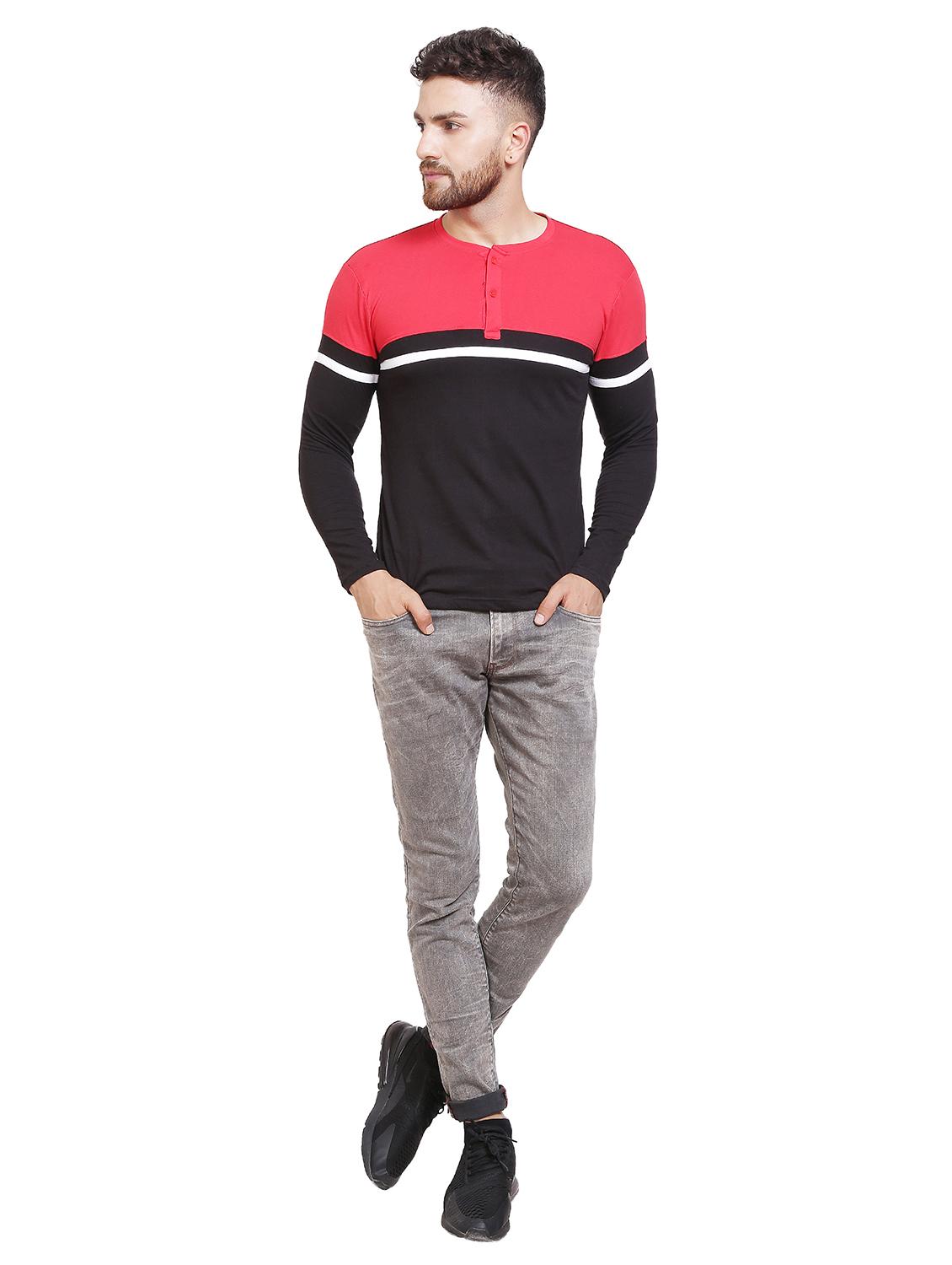 color blocked regular t-shirt - 19868809 - Standard Image - 4