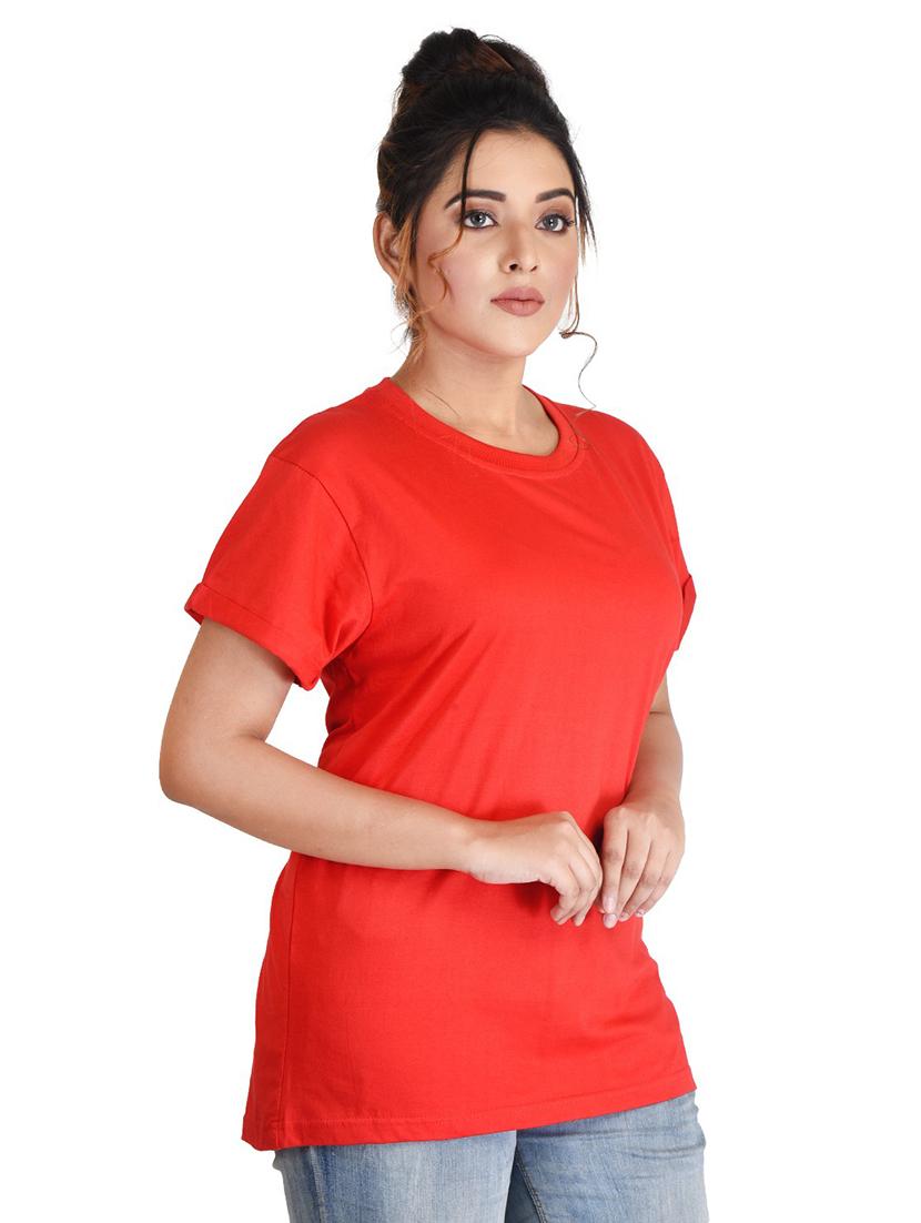 round neck solid regular tee - 19869086 - Standard Image - 1