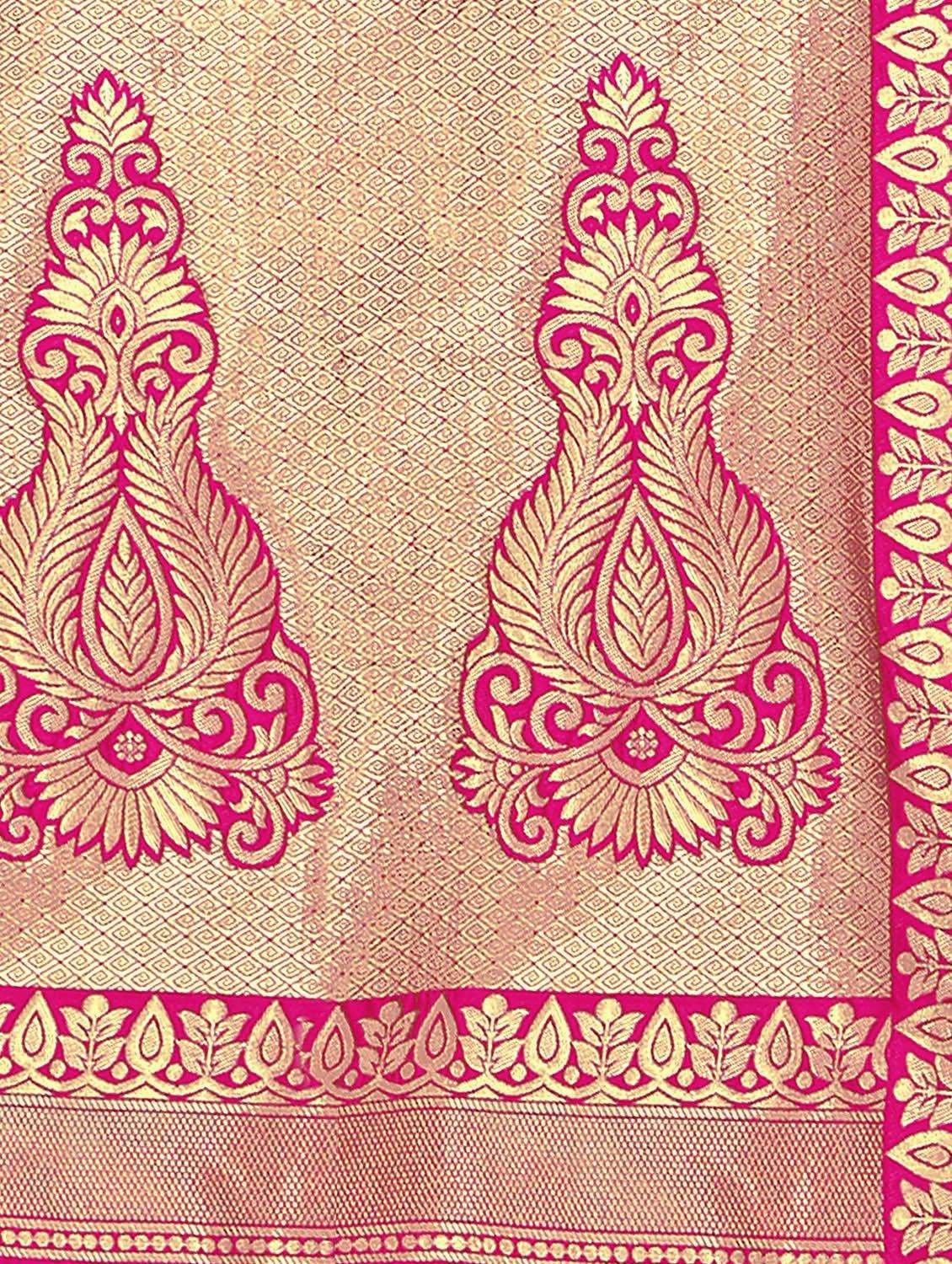 women's banarasi saree with blouse - 19870877 -  Standard Image - 1