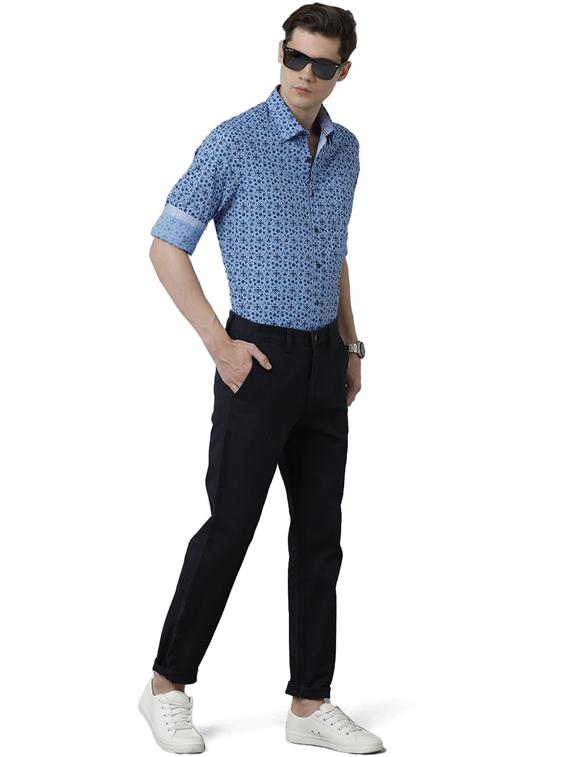mens printed casual shirt - 19871202 - Standard Image - 4