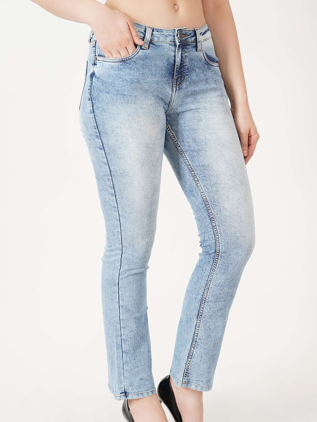 blue bootcut denim jeans - 19871801 -  Standard Image - 1
