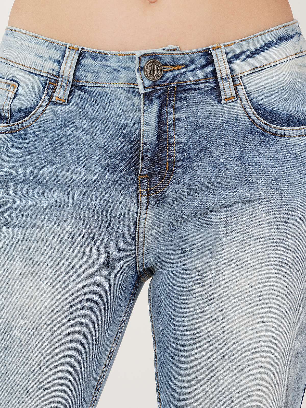 blue bootcut denim jeans - 19871801 - Standard Image - 4
