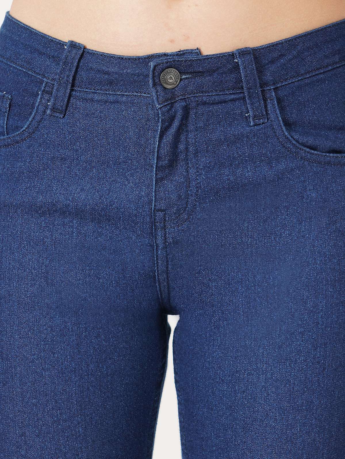 blue mid rise bootcut jeans - 19871814 -  Standard Image - 4