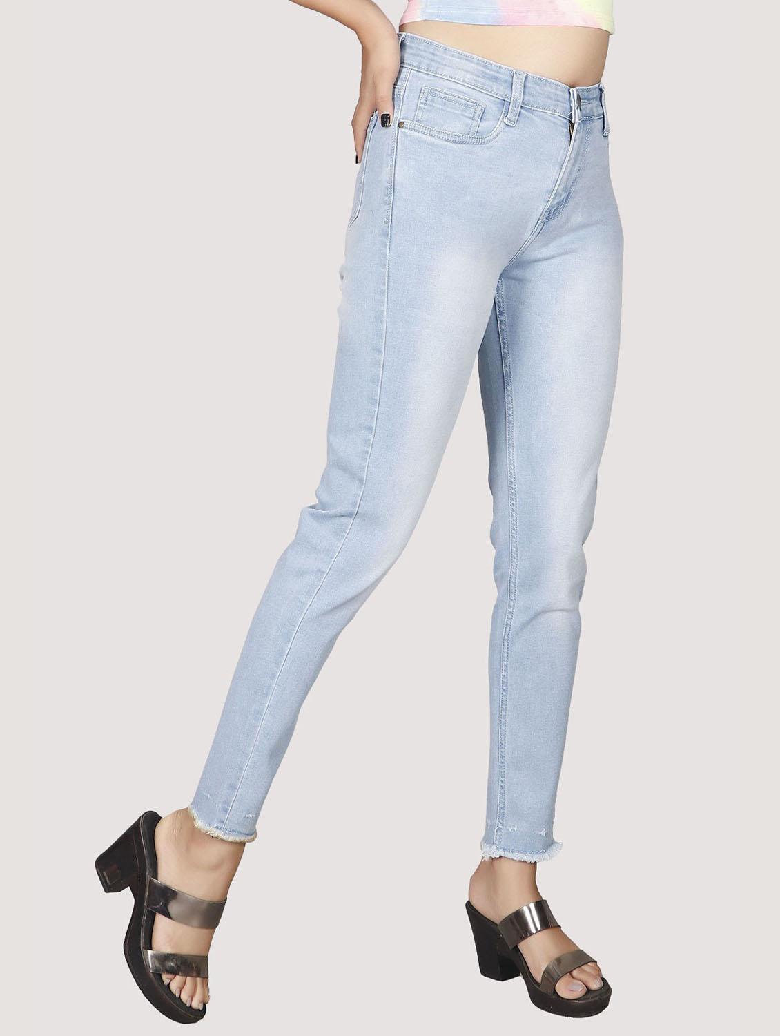 blue super skinny jeans - 19871825 - Standard Image - 1