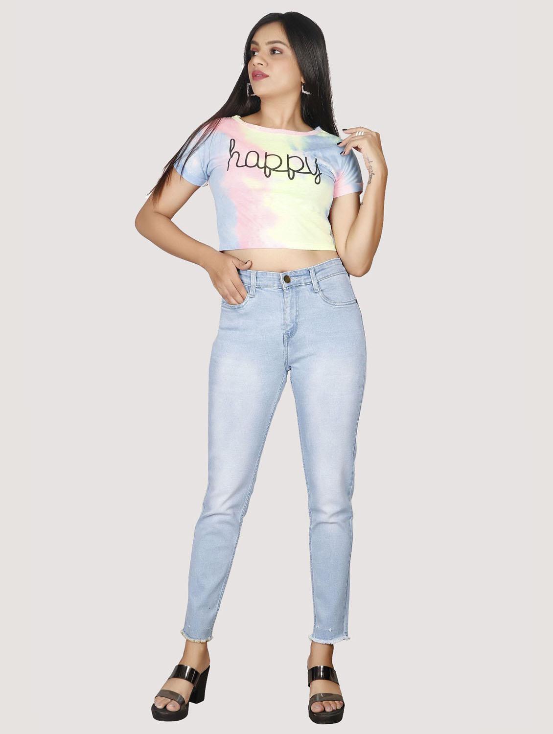 blue super skinny jeans - 19871825 - Standard Image - 4