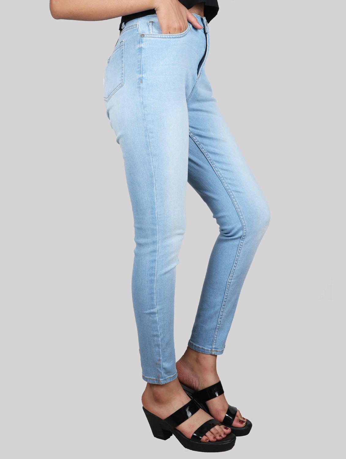 blue skinny denim jeans - 19871840 - Standard Image - 1
