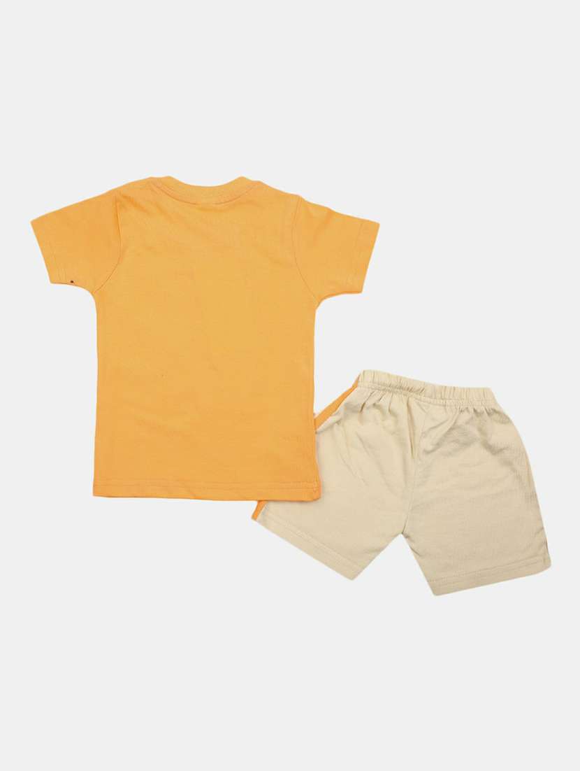 boys giraffe print shorts set - 19872517 -  Standard Image - 1