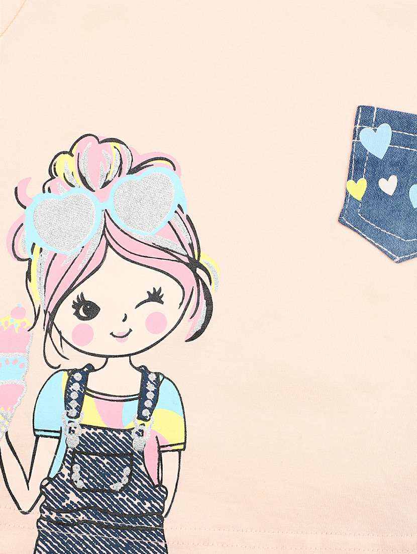 girls printed shorts set - 19873112 -  Standard Image - 4