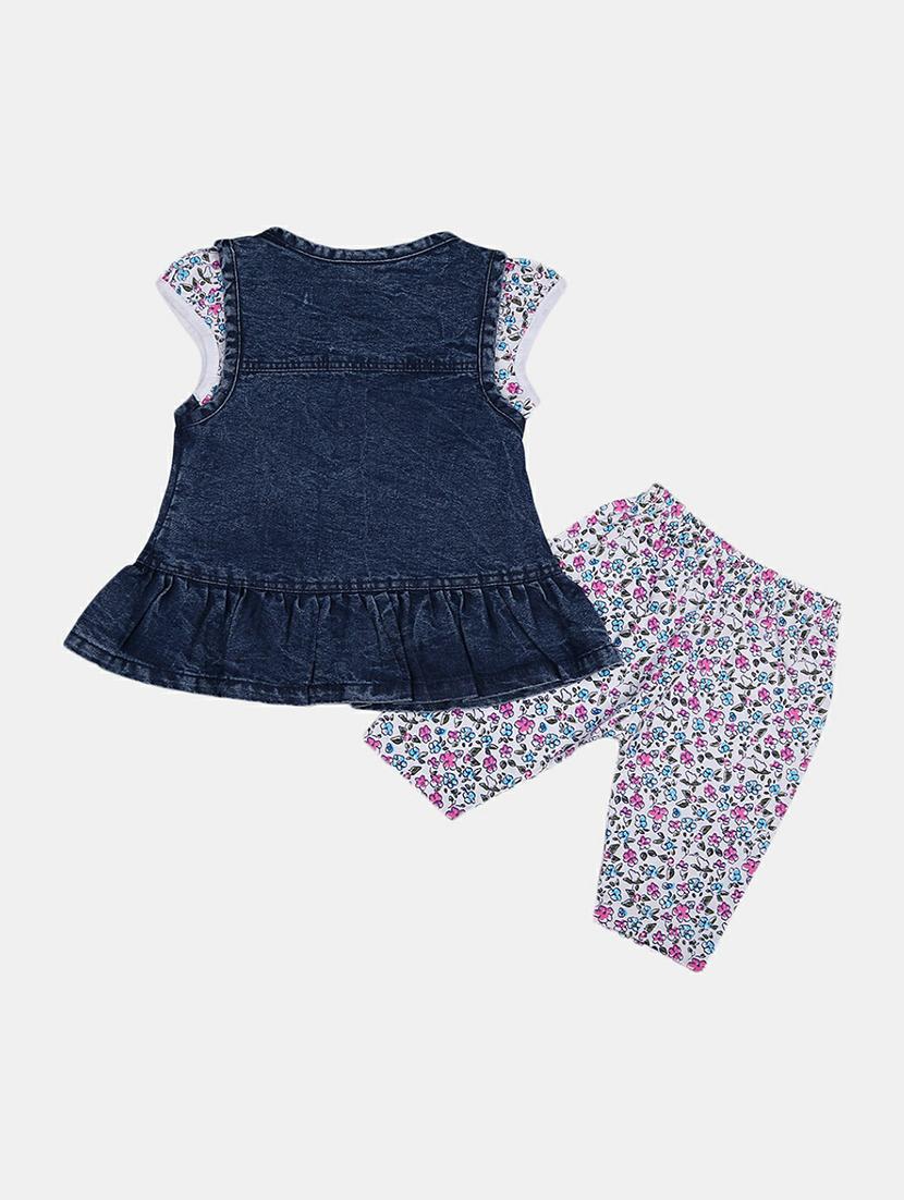 girls printed capri set - 19873147 - Standard Image - 1