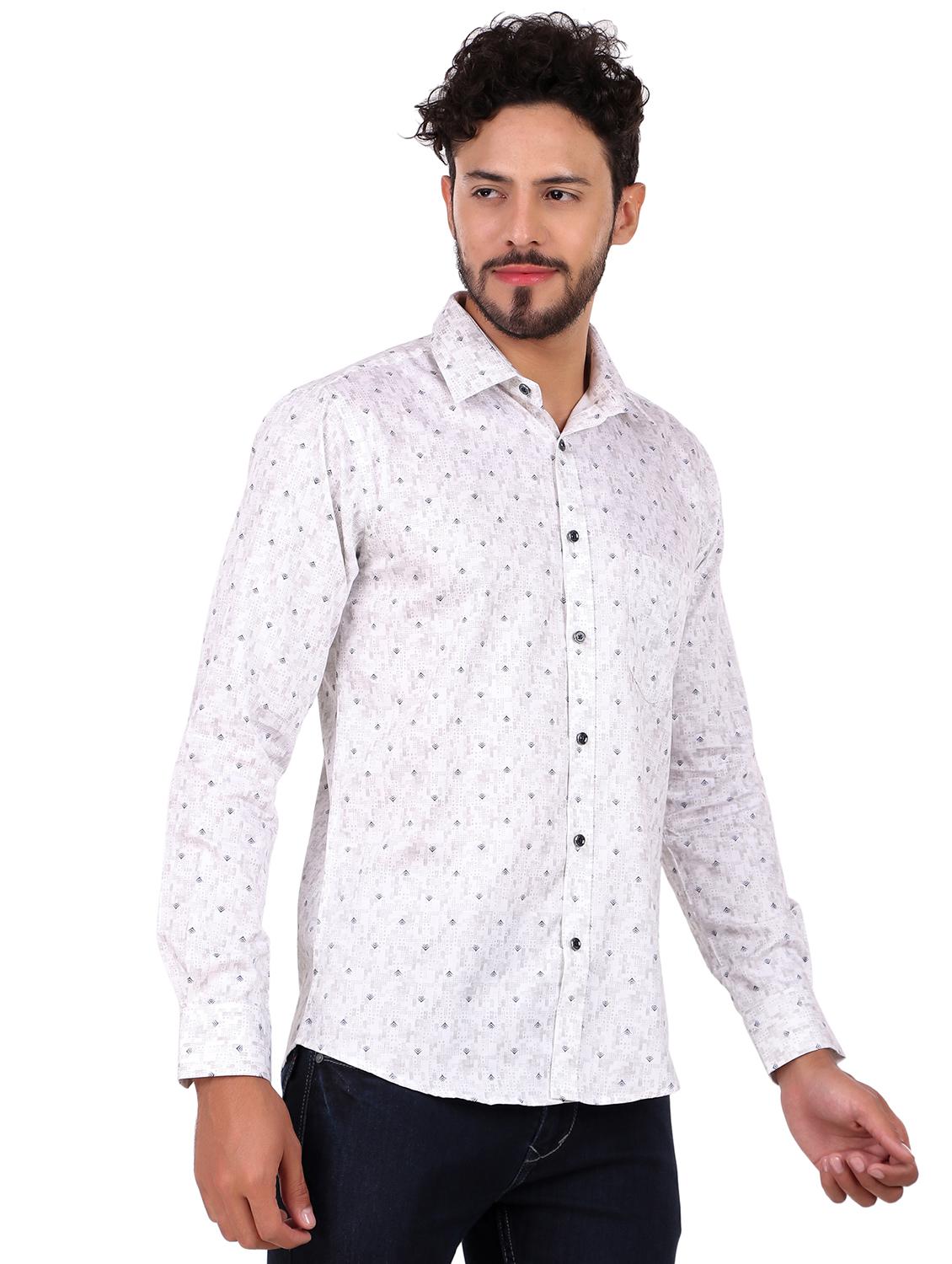 mens printed casual shirt - 19874661 -  Standard Image - 1