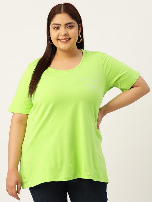 women's plain round neck t-shirt - 19874756 - Standard Image - 0